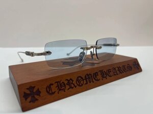 Окуляри Chrome Hearts Soffers 2 с голубою лінзою в Києві от компании Elektromax