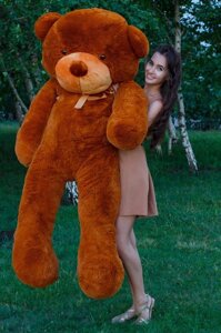 Плюшевий ведмедик 200 см в Україні: Коричневий