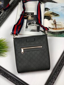 Сумка-мессенджер Gucci GG Supreme Black s027