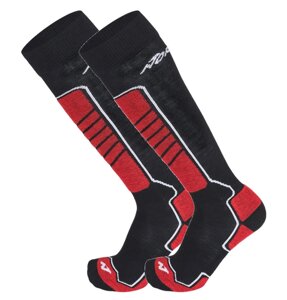 Шкарпетки гірськолижні Nordica All Mountain 2 Packs (2 пари) L 43-46 black/red (10928-3009L17-46) в Києві от компании Elektromax