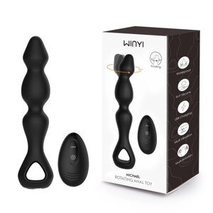 New Silicone Anal Bead Stick Vibrator-WY0686 MICHAEL by WINYI в Києві от компании Elektromax