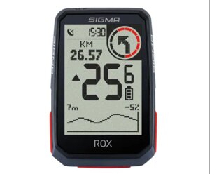 Велокомп’ютер бездротовий Sigma Sport ROX 4.0 HR Set Black (SD01062) в Києві от компании Elektromax