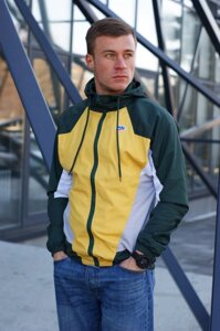 Вітрівка-віндраннер Nike Heritage Windrunner ( Жовто-зелений )