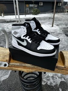 Кросівки високі Nike Air Jordan 1 (сірий свуш) в Києві от компании Elektromax