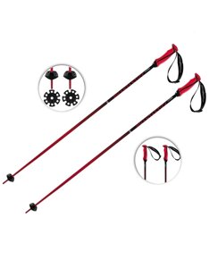 Палиці гірськолижні Volkl Phantastick Ski Poles (18 mm) 90 Red-Black (169810-90) в Києві от компании Elektromax