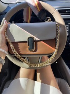 Жіноча сумка Marc Jacobs The J Marc Shoulder Bag коричнева DN097 в Києві от компании Elektromax