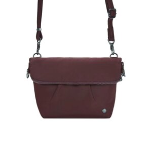 Cумка жіноча антизлодій Citysafe CX Convertible Crossbody, 6 ступенів захисту (бордовий, 28 x 26 x 8 см)