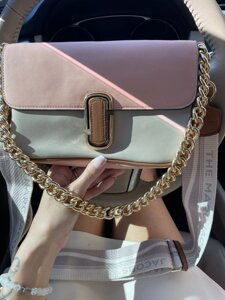 Жіноча сумка Marc Jacobs The J Marc Shoulder Bag рожева DN098 в Києві от компании Elektromax