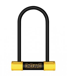 Велозамок Onguard U-lock 8010 BULLDOG STD 115x230 Чорний з жовтим LCK-33-09