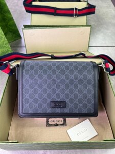 Месенджер сірий Gucci Crossbody GG c792 в Києві от компании Elektromax