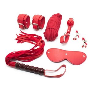 Встановлений для BDSM -ігор з 6 об'єктів Червоні відтінки любові в Києві от компании Elektromax