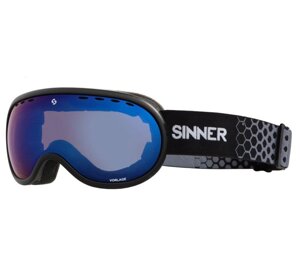 Маска гірськолижна Sinner Vorlage Medium Fit Cat. S3 Matte Black (SIGO-175-10-48)