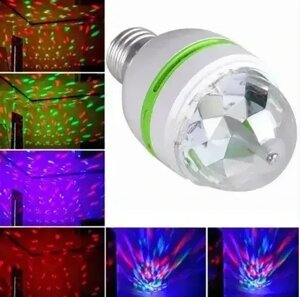 УЦЕНКА. Дисколампа LASER Rotating lamp, що обертається (Плохе паковання, тріщина на корпусі 929) в Києві от компании Elektromax