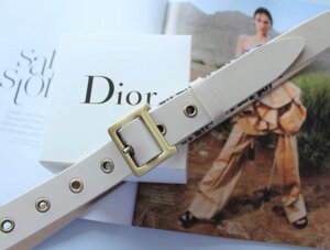 Жіночий ремінь Dior пряжка бронза ширина 2.8 см бежевий в Києві от компании Elektromax