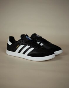 Чоловічі кросівки Adidas Samba Black White