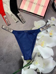 Труси Жіночі Victoria's Secret Very Sexy бразиліана Темно-синій wu066 в Києві от компании Elektromax