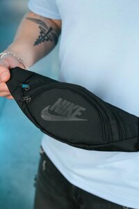 Бананка Nike 1000d чорна, чорне лого (маленька) в Києві от компании Elektromax