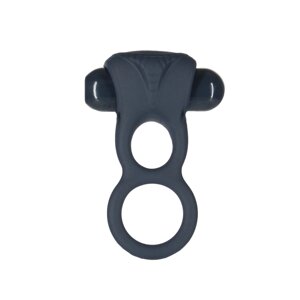 Подвійне ерекційне кільце з вібрацією Lux Active-Triad - Vibrating Dual Cock Ring, пульт ДК в Києві от компании Elektromax