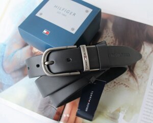 Жіночий шкіряний ремінь Tommy Hilfiger black в Києві от компании Elektromax