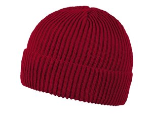 Шапка coFEE Wrap beanie (бордовий)