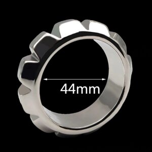 Stainless Steel Cock Ring with gearwheel Medium в Києві от компании Elektromax