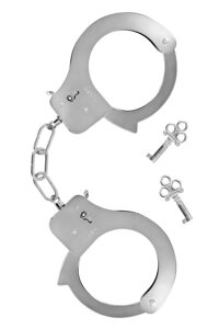 Наручники Fetish Tentation Adjustable metal wrist cuffs в Києві от компании Elektromax