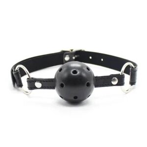 Чорний дихаючий     для рота Breathable Ball Gag в Києві от компании Elektromax