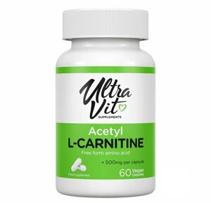 VPLab Acetyl-L-Carnitine - 60 caps карнітин вітаміни в Києві от компании Elektromax