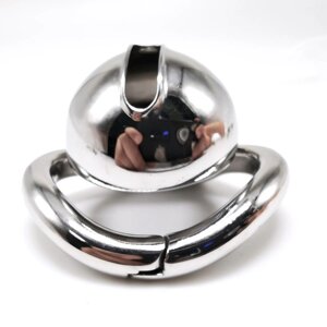 Stainless steel chastity device cock cage ZS147 в Києві от компании Elektromax