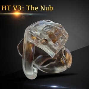 Minimal HT V3 Male Chastity Device with 4 Rings в Києві от компании Elektromax