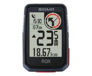 Велокомп’ютер бездротовий Sigma Sport ROX 2.0 Top Mount black (SD01052)