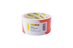 Стрічка сигнальна Unifix - 50 мм x 50 м 1 шт. в Києві от компании Elektromax