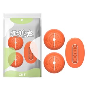 Вібростимулятор для сосків Donut Pin The Nipple Vibe With Remote Orange в Києві от компании Elektromax