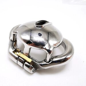 Stainless steel chastity device cock cage ZS148 в Києві от компании Elektromax