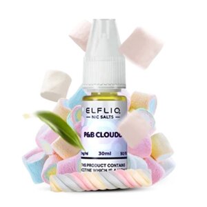 Рідина ELFLIQ 30мл 5%. Маршмеллоу (PB Cloudd)