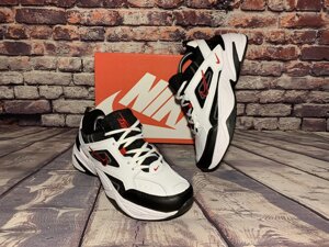 Чоловічі кросівки Nike M2K Tekno ( Білі з чорним )