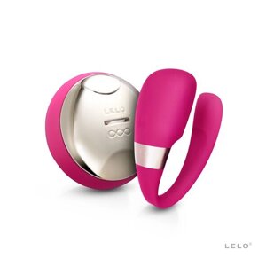 Вібратор для пар LELO Tiani 3 Cerise, 2 мотори, пульт ДК в Києві от компании Elektromax