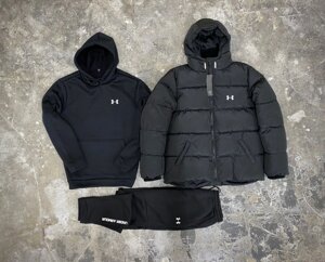 Комплект 3 в 1 куртка зимова + худі + штани Under Armour RD031/RD033/RD283