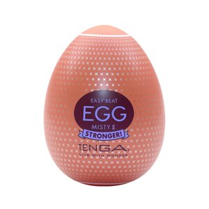 Мастурбатор-яйце Tenga Egg Misty II, щільний TPE, пробник лубриканту 5 мл в Києві от компании Elektromax