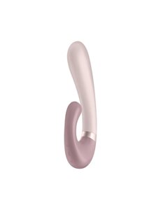 Смарт вібратор-кролик із підігрівом Satisfyer Heat Wave Mauve в Києві от компании Elektromax