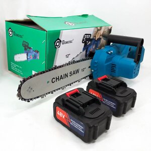 Акумуляторна ланцюгова пила Chain Saw 12'' (30см) DOMOTEC Ланцюгова Пила на акумуляторах для дому в Києві от компании Elektromax