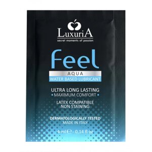 Лубрикант на водяній основі Luxuria Feel Aqua, 4мл в Києві от компании Elektromax