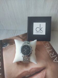 Годинники Calvin Klein silver&black