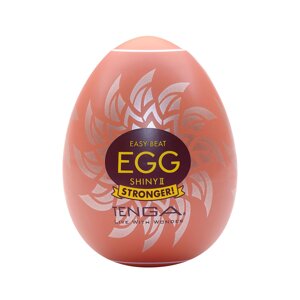 Мастурбатор-яйце Tenga Egg Shiny II, щільний TPE, пробник лубриканту 5 мл в Києві от компании Elektromax