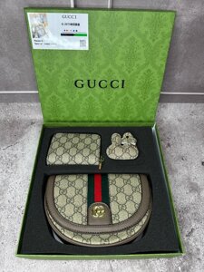 Жіночий набір Gucci G-2073 wb069 бежевий