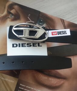 Жіночий шкіряний ремінь Diesel black в Києві от компании Elektromax