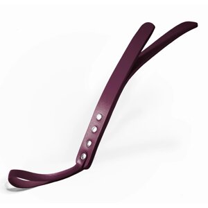 Падл двошаровий Feral Feelings Leather Mini Paddle Burgundy, натуральна шкіра, burgundy в Києві от компании Elektromax