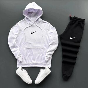 Весняний костюм nike (худі біле + штани чорні) в Києві от компании Elektromax