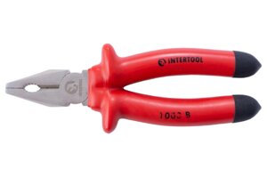 Плоскогубці Intertool - 200 мм 1000В 1 шт.