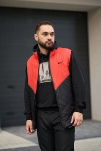 Жилетка помаранчево-чорна 'Clip' Nike в Києві от компании Elektromax